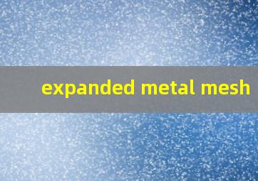  expanded metal mesh